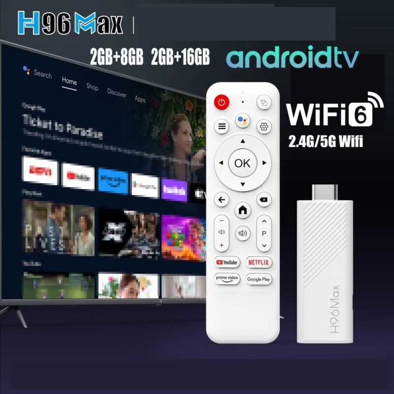H96 Max Android TV Stick